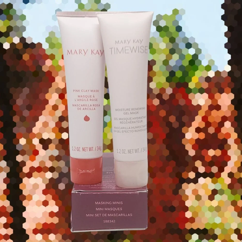 Masking Minis - Special Edition Set - Pink Clay & Moisture Renewing Tra…